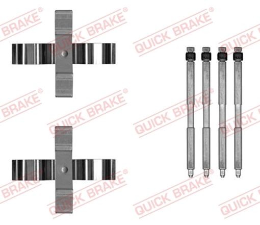 Zubehörsatz, Scheibenbremsbelag 109-0055 QUICK BRAKE für BMW MINI - Bild 6