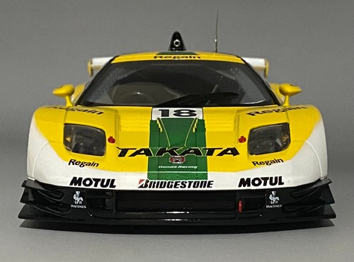 AUTOart 1/18 2003 JGTC GT500 Takata Dome Honda NSX #18 Sebastien Phillipe Ryo M. - Picture 5 of 10