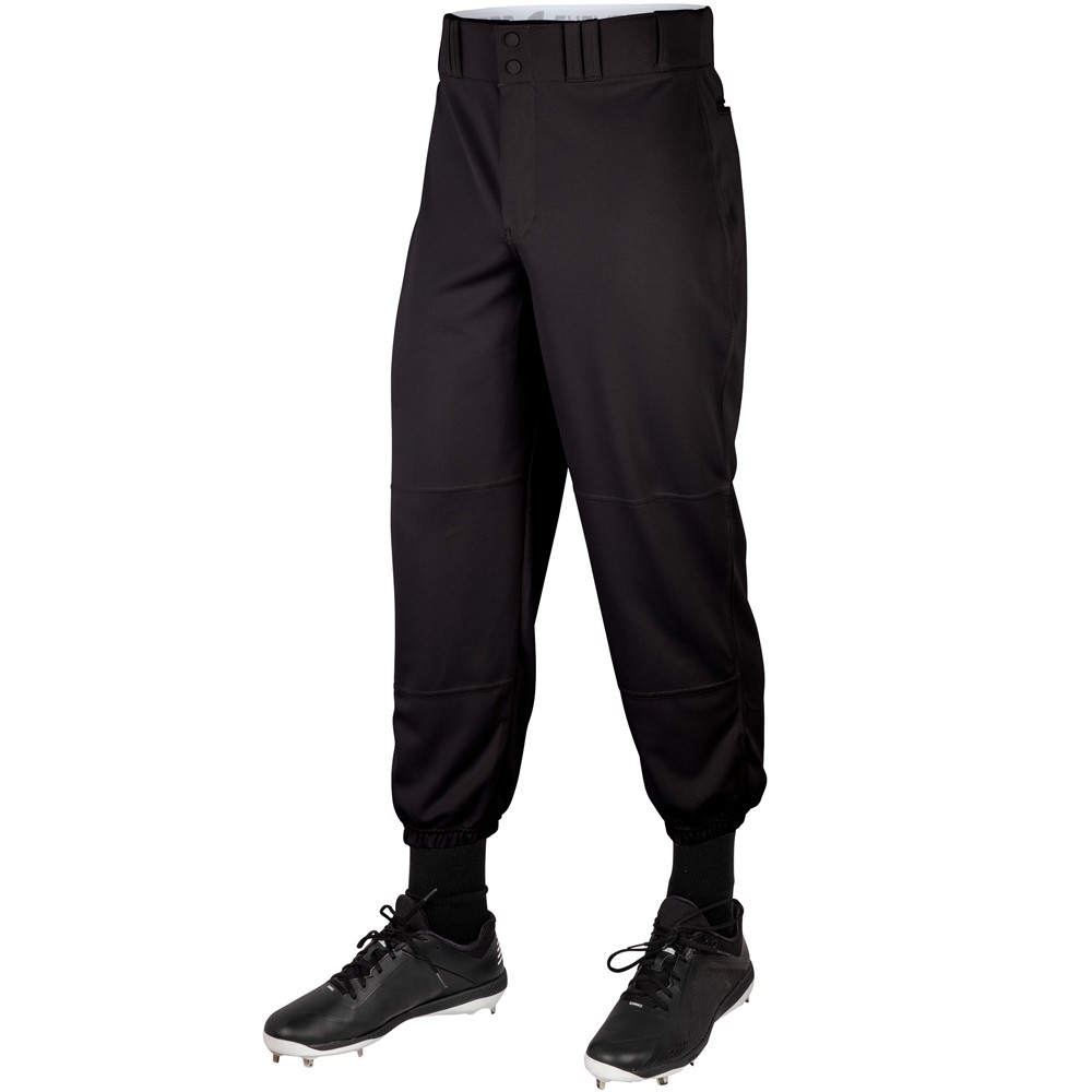 Pantalon Sport Extensible Pantalon De Baseball Homme MVP Par Champro - Coupe Confort, élastique, Genoux Renforcés - Taille élastique Large - Blanc