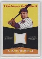 2009 Topps Heritage Clubhouse Collection Relics Aramis Ramirez (Batting) 17hq