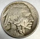 1913-P Buffalo Nickel Type 1 on mound FN Fine First Year 5c US Coin - 4420