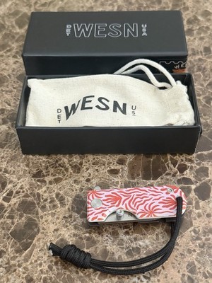 New WESN The Fire Fern Microblade Open Box