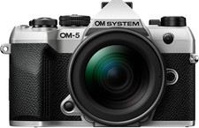OM SYSTEM OM-5 Mark II 12-45mm F4.0 PRO Lens Kit Silver