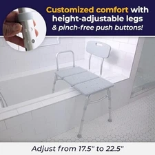 NEW Drive Medical 12011KD-1 Tub Transfer Bench For Bathtub, NJ LOCAL PICKUP ONLY