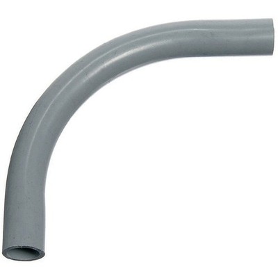 Carlon UB9FL Elbow, Gray, 90 deg Angle, 3 in Plain End, PVC, 1/PK