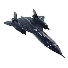 SR-71 Blackbird High-Altitude Recon Model 1/144 Scale Alloy For Display 23cm