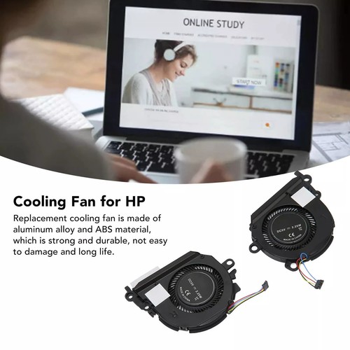 For HP 13" Spectre X360 13-AE011DX 13-AE013DX 13-AE012DX CPU & GPU Cooling Fan - Photo 7/12