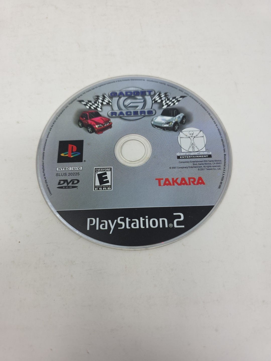 Gadget Racers PlayStation 2 PS2 solo disco suelto probado