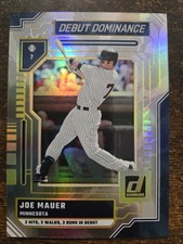 2025 Panini Donruss Debut Dominance SP Joe Mauer #5 Minnesota Twins