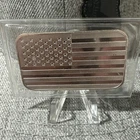 1 oz. SilverTowne Silver Bar - American Flag Design - 999 Fine