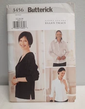 VTG 2002 ~ Butterick 3456 Linda Allard Ellen Tracy ~ Misses' Top ~ Size 12-14-16