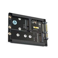 M.2 and MSATA to SATA3.0 Adapter Card 6Gbps Fast Speed Data Transfer Card