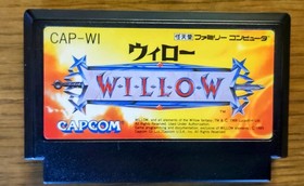 Willow Famicom FC Complete in Box CIB Tested NTSC-J Japan CAPCOM