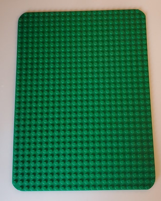 LEGO Baseplate Dark Green 24 x 32 With Rounded Corners Part 10B