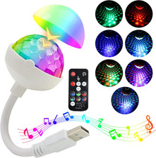 Star Car Roof Light, 360  Adjustable Star Night Light with 6 Light Combinations