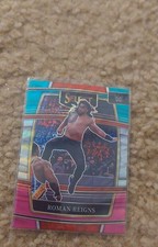 2022 Panini Select WWE - Concourse Roman Reigns #56 Tri-Color Prizm