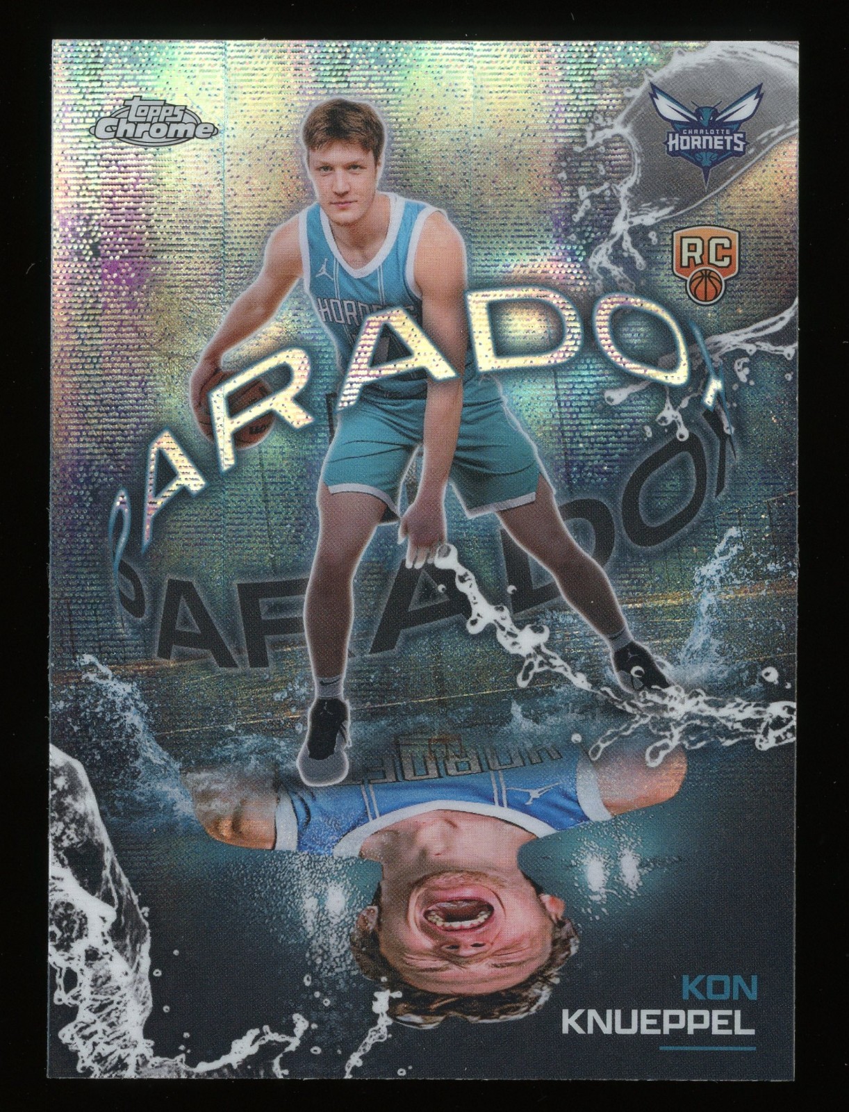 2025-26 Topps Chrome Kon Knueppel Rookie Paradox PX-1 RC SSP Refractor Case Hit