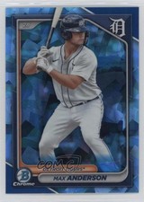 2024 Bowman Sapphire Edition Chrome Prospects Max Anderson #BCP-128 11nu