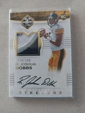 2017  Limited R. Joshua Dobbs RC Auto/Jersey 274/299! RaRe! Sick Patch!