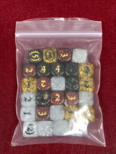 Oathsworn Into The Deepwood Premium Amberlight Dice Set (28 Dice)