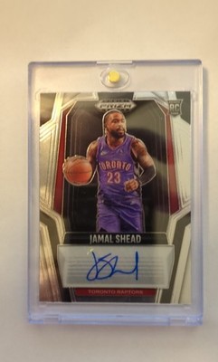 2024-25 Panini Prizm Black - Rookie Signat Jamal Shead #RS-JML Silver Prizm 