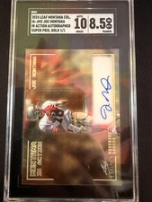 2020 Leaf Metal Joe Montana Collection Football Cards 25