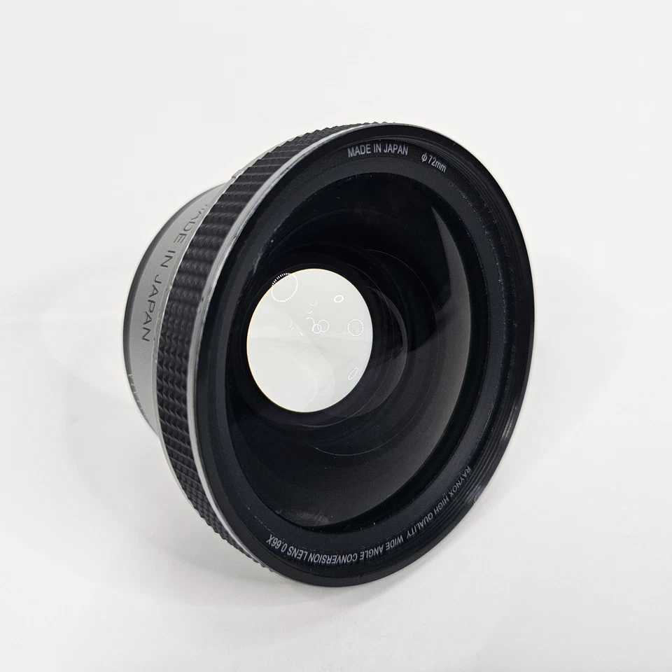 RAYNOX SRW-6600-58 Pro Wide Angle Conversion Lens 0.66 LE 52mm-58mm Japan Made - Image 2 of 4