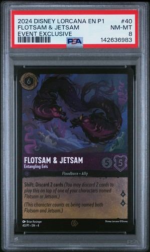 Flotsam & Jetsam - Entangling Eels graded PSA 8 for sale on eBay