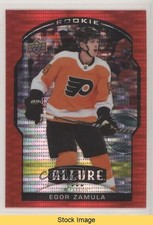 2020-21 Upper Deck Allure Rookie Red Rainbow Egor Zamula #97 READ au6