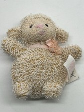 NEW Vintage Russ Berrie LAMB Laps Plush 3.5 Home Buddies Terry Cloth Mini