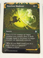 Knockout Maneuver Borderless Secrets of Strixhaven Mystical Archive 54