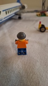 LEGO City Airport Set 3181 Passenger Plane 100% COMPLETE Pilot Aeroplane