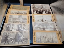 10 Vintage Stereoscope Viewer Slides