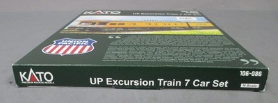 【中古】KATO UP Excursion Train 7 Car Set KATO 106-086 Union Pacific Excursion Train 7-Car Set for sale