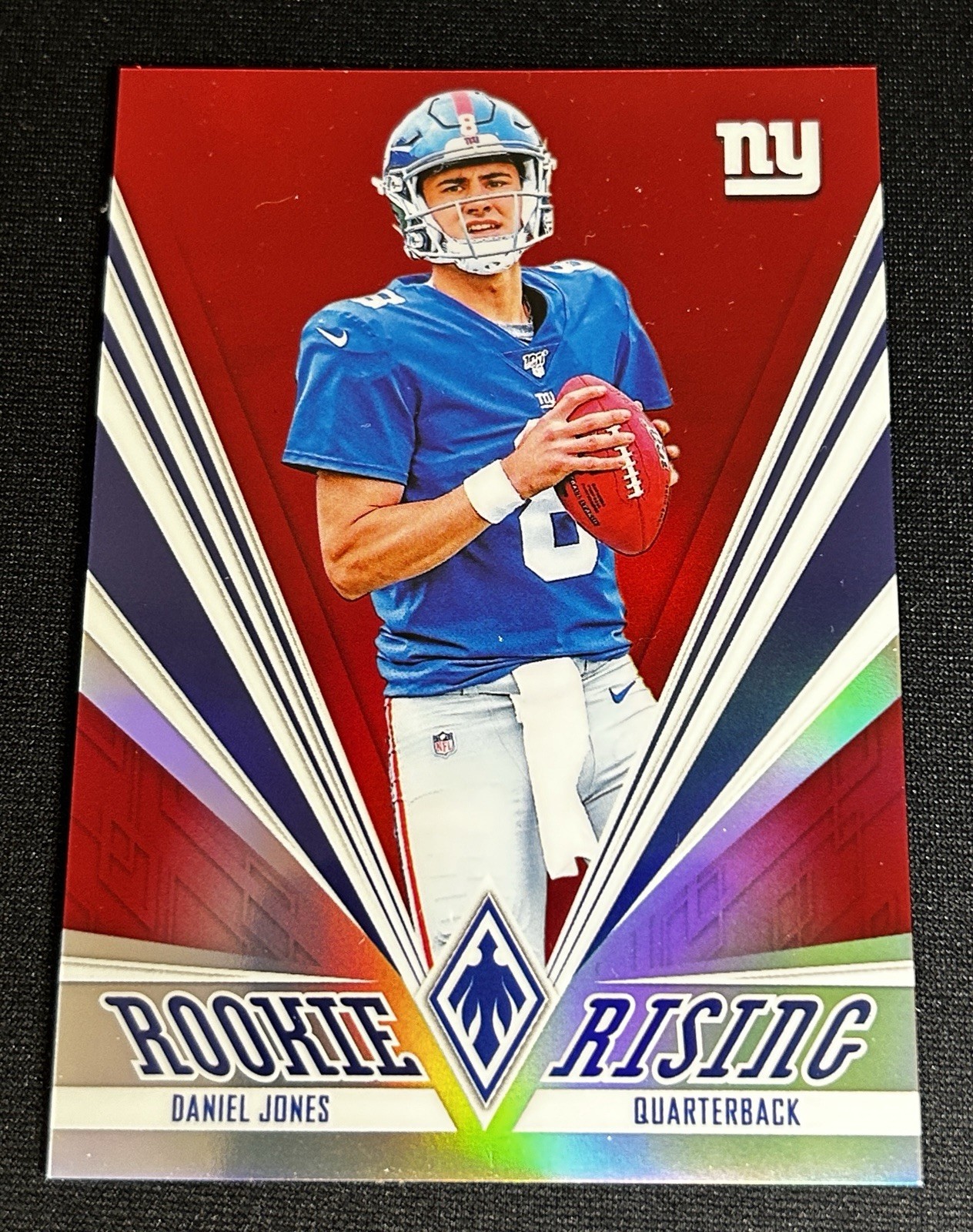 2019 Phoenix Daniel Jones Red Prizm RC Rookie 25/299 #2 Colts Giants
