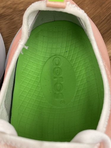 Oofos Shoes Womens OOmg Sport LS Low Recovery Comfort Blush Mutare Pink Size 9 - Picture 11 of 15
