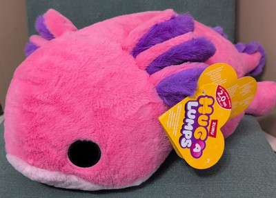 Hug-A-Lumps 30'' Inch Weighted Large Plush 4.4 lbs Cuddly Axolotl Ally Series 2