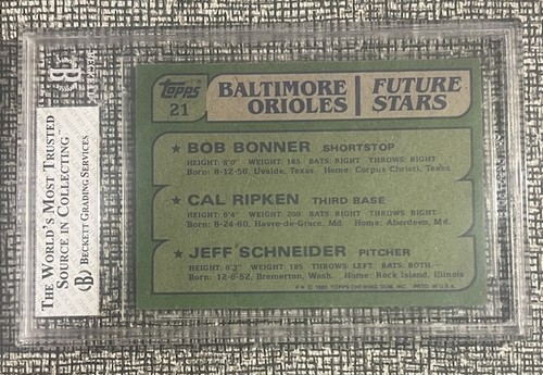 1982 Topps Baseball Complete Set Of 792 NM++ Ripken RC is BGS 7.5 NM+ - Picture 3 of 4