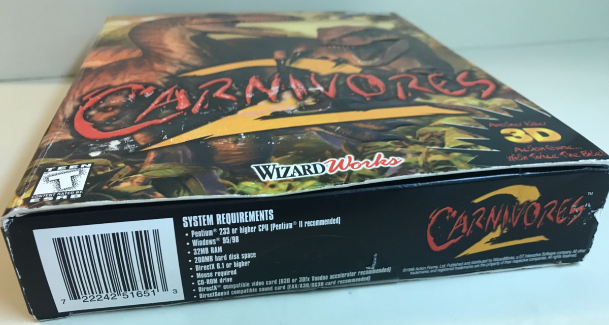 Carnivores 2 (PC, 1999) for sale online | eBay