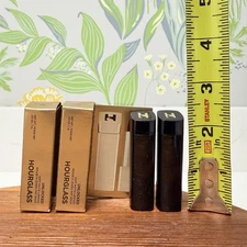 2 Hourglass Unlocked Soft Matte Lipstick in FOXGLOVE 356 Travel MINI 1g .03oz Ea