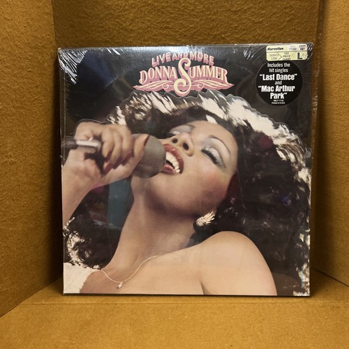 DONNA SUMMER Live AndMore 2X LP 1978 still SEALED Small Opening In Original Wrap - Imagen 3 de 7