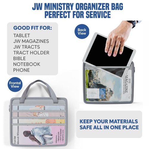 JW Magazine and Tract Holder JW Field Service Supplies JW Gifts Ideas JW Mini... - Picture 3 of 6