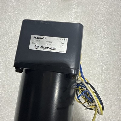 ORIENTAL MOTOR 5CGS-01 CLUTCH / BRAKE 24VDC And 5IK90GS-A2FUL INDUCTION MOTOR