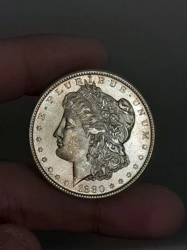 1880- S Morgan Silver Dollar BU #1