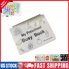 My Preschool Busy Book Learning Activity Fun Children'S Growth Record Book