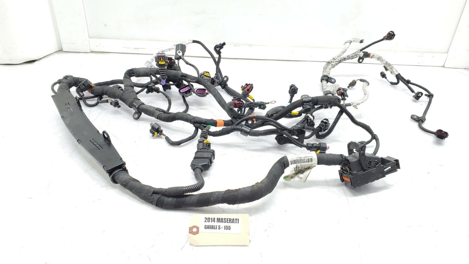 2014-2017 MASERATI GHIBLI 3.0L V6 AWD ENGINE WIRING HARNESS OEM 13K.