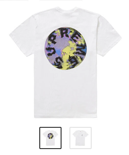 Tee shirt Supreme Marble (blanc, XL) *DEADSTOCK*