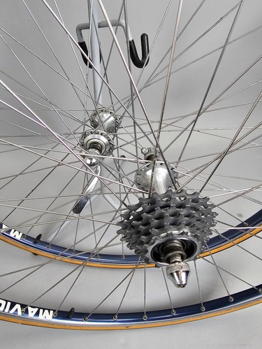Juego de ruedas Mavic SSC S.S.C vintage OMAS Titanium Tubeless wheel set 6 velocidades 6s - Imagen 4 de 18