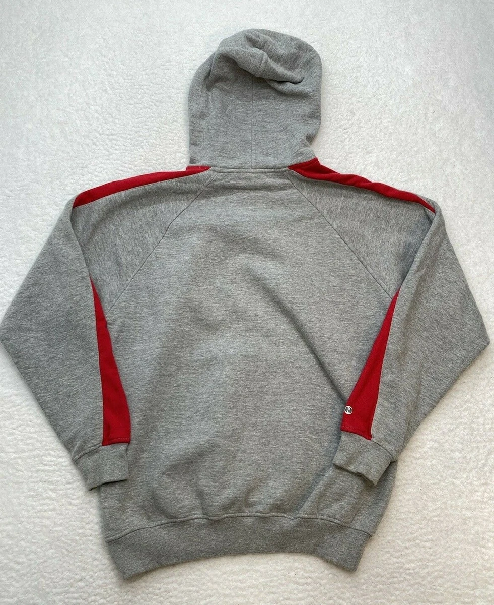 Rutgers University Gray Hoodie Sweatshirt Sz Small S Campus Pocket