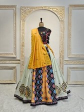 Chaniya Choli For Navratri, Garba lehenga women, Navratri Dress By Aadat Export